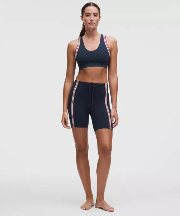 Groove High-Rise Shorts 6" Stripe Trim