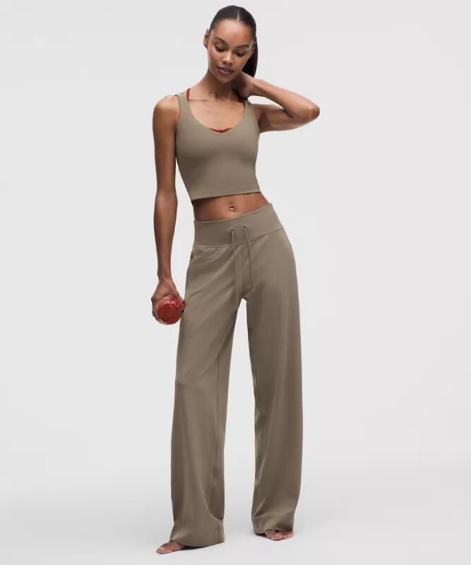 Groove High-Rise Wide-Leg Pants Regular
