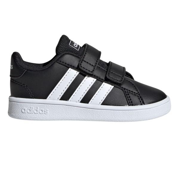 Adidas Grand Court - Toddler Sneakers - Core Black/Footwear White