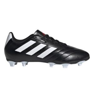 Adidas Goletto VII - Kids Football Boots - Core Black/Footwear White/Red