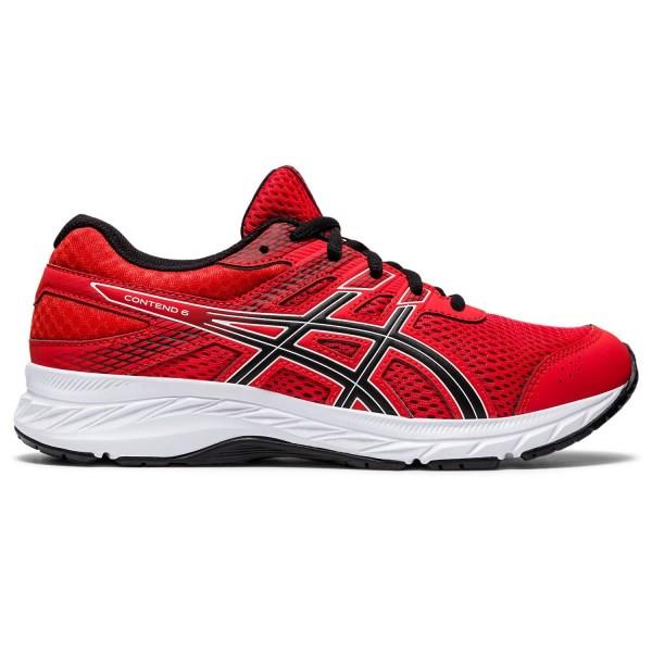 Asics Contend 6 GS - Kids Running Shoes - Fiery Red/Black