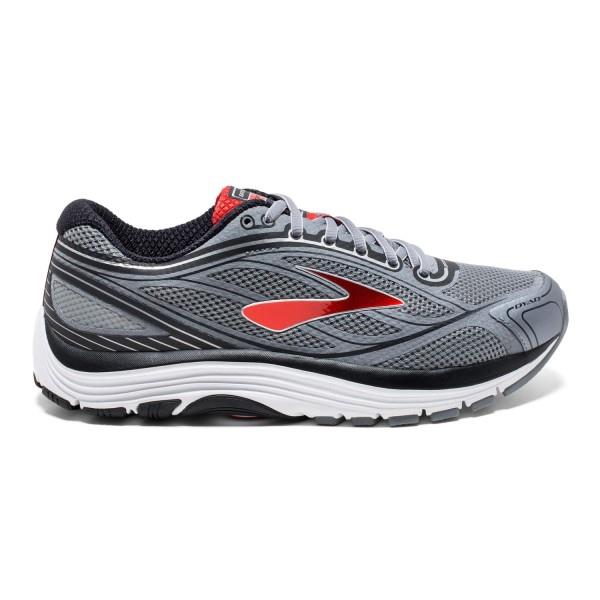 Brooks Dyad 9 - Mens Running Shoes - Grey/Red/Black