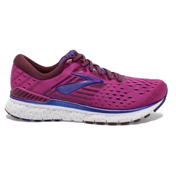 Brooks Transcend 6 - Womens Running Shoes - Aster/Fig/Purple