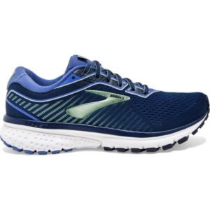 Brooks Ghost 12 - Womens Running Shoes - Peacoat/Blue/Aqua