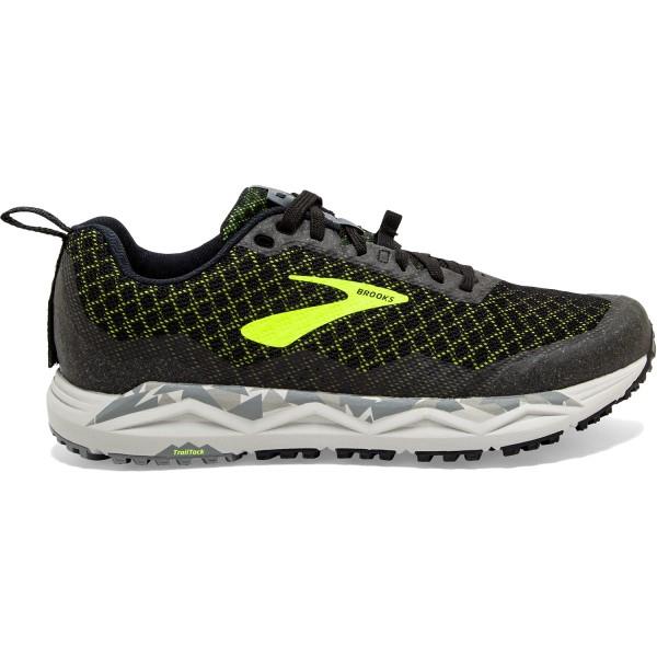 Brooks Caldera 3 - Mens Trail Running Shoes - Black/Grey/Nightlife