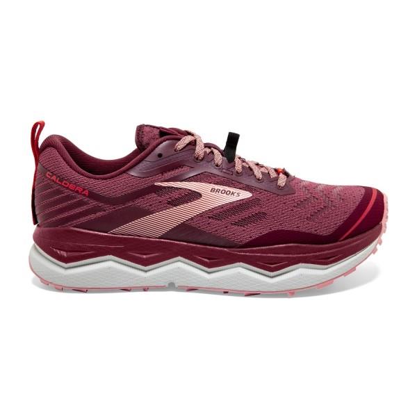 Brooks Caldera 4 - Womens Trail Running Shoes - Zinfandel/Noctune/Coral