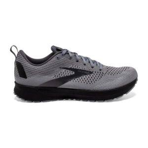 Brooks Revel 4 - Mens Running Shoes - Grey/Blackened Pearl/Black