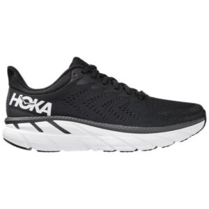 Hoka One One Clifton 7 - Womens Running Shoes - Black/White