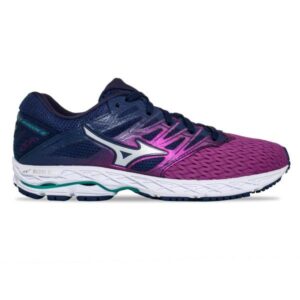 Mizuno Wave Shadow 2 - Womens Running Shoes - Purple Wine/Silver