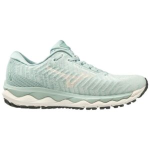Mizuno Wave Sky Waveknit 3 - Womens Running Shoes - Sprout Green/Snow White