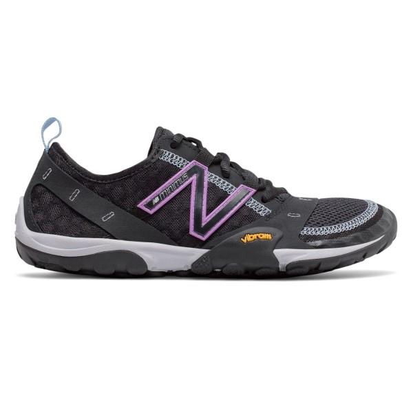 New Balance Minimus 10 - Womens Trail Running Shoes - Black/Neo Violet
