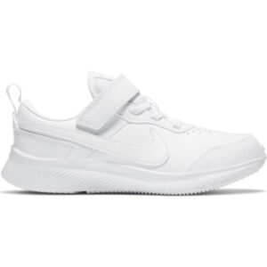 Nike Varsity Leather PSV - Kids Training Shoes - White/White