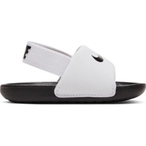 Nike Kawa Slide TD - Toddler Slides - White/Black
