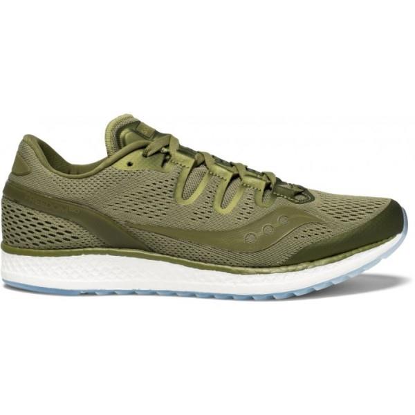 Saucony Freedom ISO - Mens Running Shoes - Olive