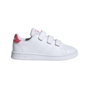 Adidas Advantage PSV - Kids Sneakers - White/Real Pink