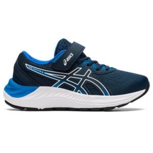 Asics Pre Excite 8 PS - Kids Running Shoes - French Blue/White