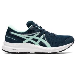 Asics Gel Contend 7 - Womens Running Shoes - French Blue/Fresh Ice