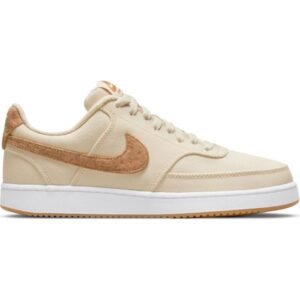 Nike Court Vision Low Canvas - Womens Sneakers - Pearl/Multi-Color Praline/White