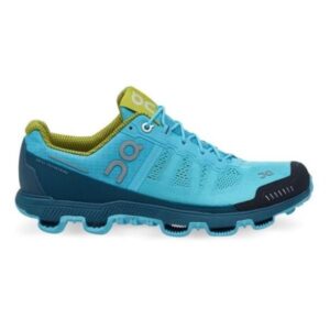 On Cloudventure - Womens Trail Running Shoes - Horizon/Sulphur