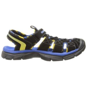 Skechers Relix - Kids Sandals - Black/Royal Blue