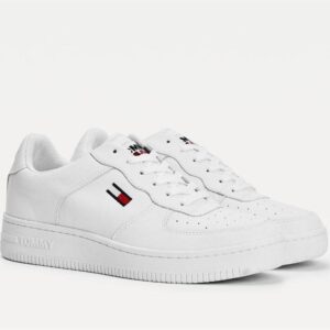 Tommy Hilfiger Tommy Hilfiger Mens Mono Colour Cupsole Sneaker White