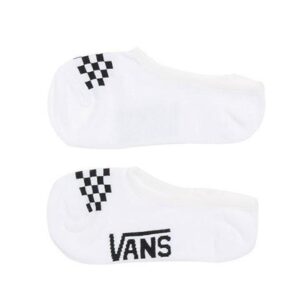 Vans Vans Womens Canoodle Super No Show Socks 1-6 3PK White