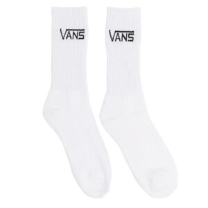 Vans Vans Classic Crew Skate Sock 6.5-9 3-Pack White