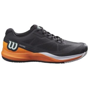 Wilson Rush Pro 3.5 Clay Paris Mens Tennis Shoes - Black/Orange Tiger/White