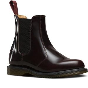 Dr Martens Dr Martens Flora Chelsea Boot Red Cherry Red