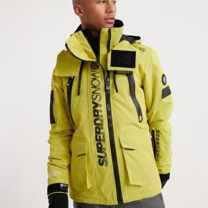 Superdry Snow Ultimate Snow Rescue Jacket Sulpher Yellow