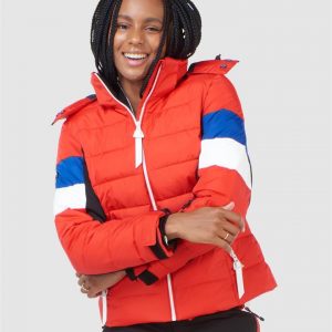 Superdry Snow Alpine Revive Puffer Apple Red