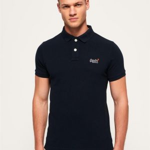 Superdry Classic Pique Ss Polo Eclipse Navy
