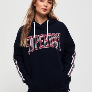 Superdry Alicia Bf Hood Faded Navy