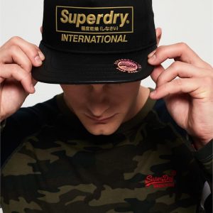 Superdry International B Boy Cap Black