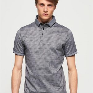 Superdry Edit Micro City Polo Micro Cross Grit