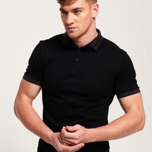 Superdry Edit S/S Polo Black
