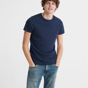Superdry The Edit Jersey Tee Abyss Navy