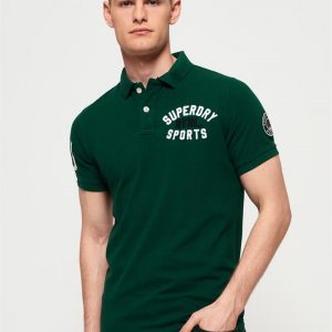 Superdry Superstate Shadow Polo Green