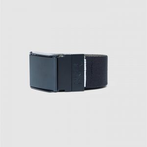 Superdry Reversible Canvas Belt Black/Khaki