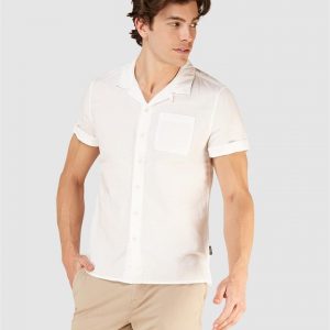 Superdry Edit Cabana S/S Shirt Vivid White
