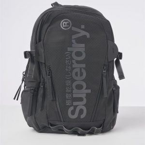 Superdry Combray Tarp Backpack Black
