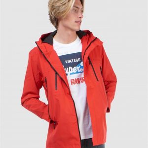 Superdry Hydrotech Ultimate Waterproof High Risk Red