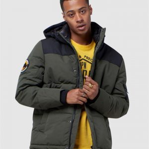 Superdry Quilted Everest Jkt Army Khaki