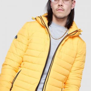 Superdry Hooded Fuji Jacket Warm Yellow