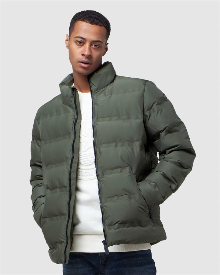 Buy Superdry Academy Dyed Texture Crew Washed Dark Olive Green Online ...