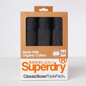 Superdry Classic Boxer Triple Black/Black/Black