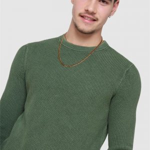 Superdry Academy Dyed Crew Seagrass