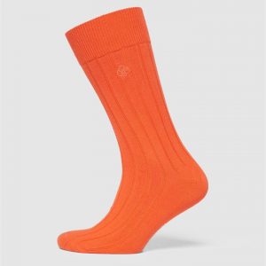 Superdry Casual Rib Sock Flame Orange