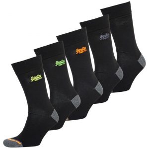 Superdry City Sock 5 Pack Black