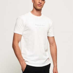 Superdry International Youth Box Fit Te Off White